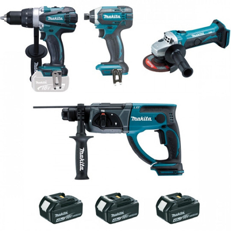 Makita Power Pack: 4 Krachtige Gereedschappen voor Ultieme Werkprestaties