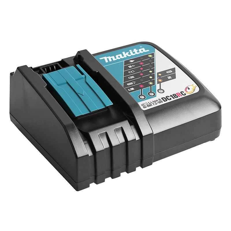 MAKITA DLX3125TX1 Power Trio: Boor, Slagschroevendraaier, en Haakse Slijper - 18V LXT Li-Ion (2 x 5Ah) Set